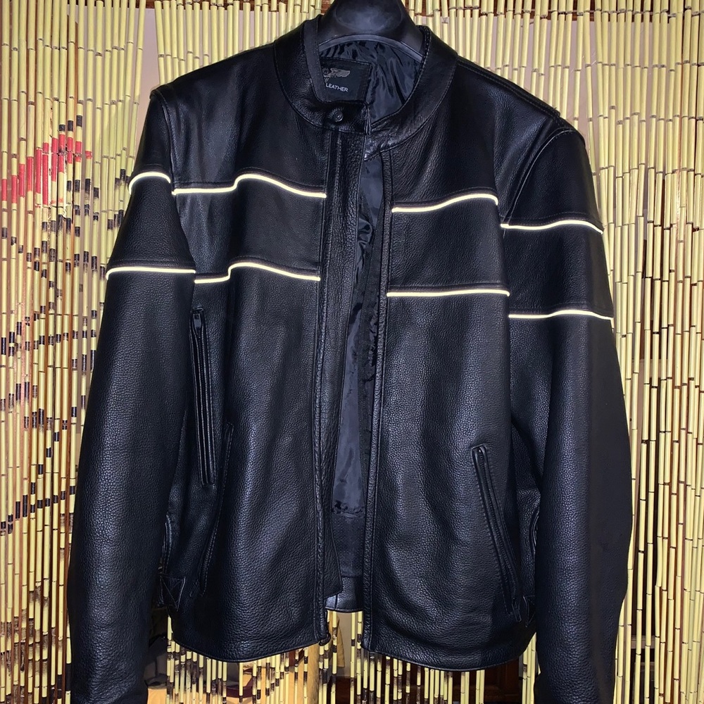 Wilson’s Leather Motorcycle Jacket
